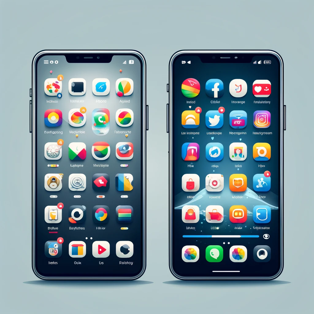 Різниця між Android та iOS